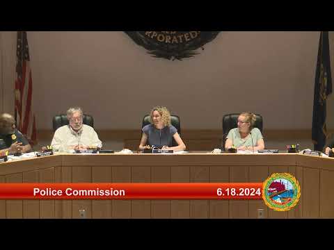 6.18.2024 Police Commission