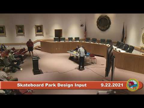 9.22.2021 Skateboard Park Design Public Input