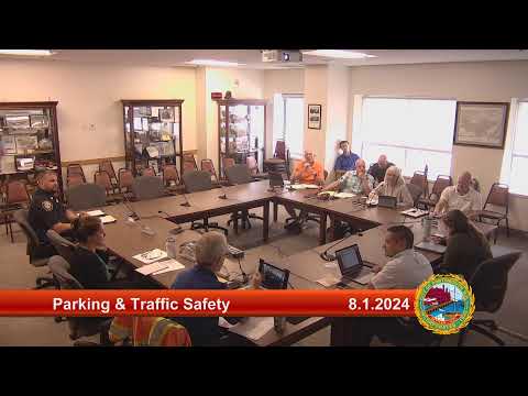 8.1.2024 Parking and Traffic Safety Committee