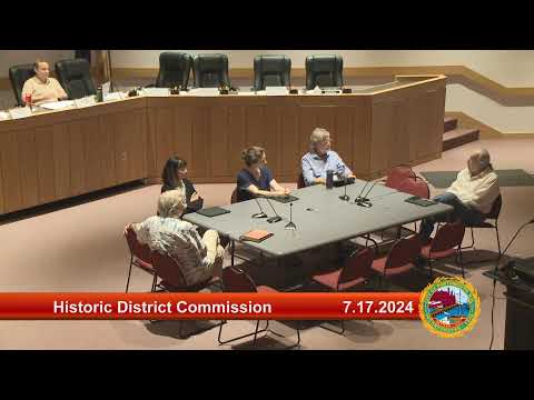 7.17.2024 Historic District Commission