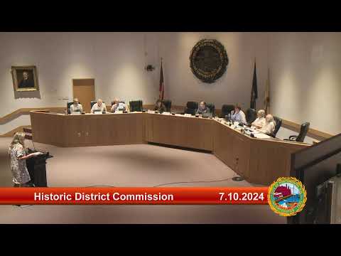 7.10.2024 Historic District Commission