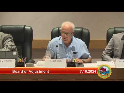 7.16.2024 Board of Adjustment