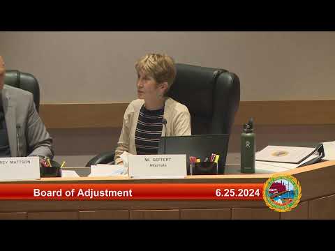 6.25.2024 Board of Adjustment