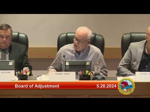 5.28.2024 Board of Adjustment