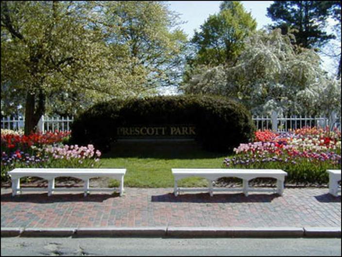 Main Entrance to Prescott Park