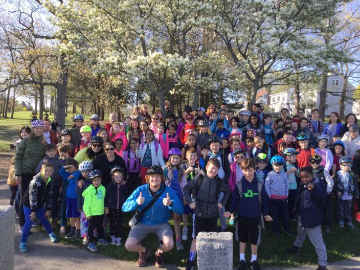 Portsmouth Walk and Bike to School Day 2018