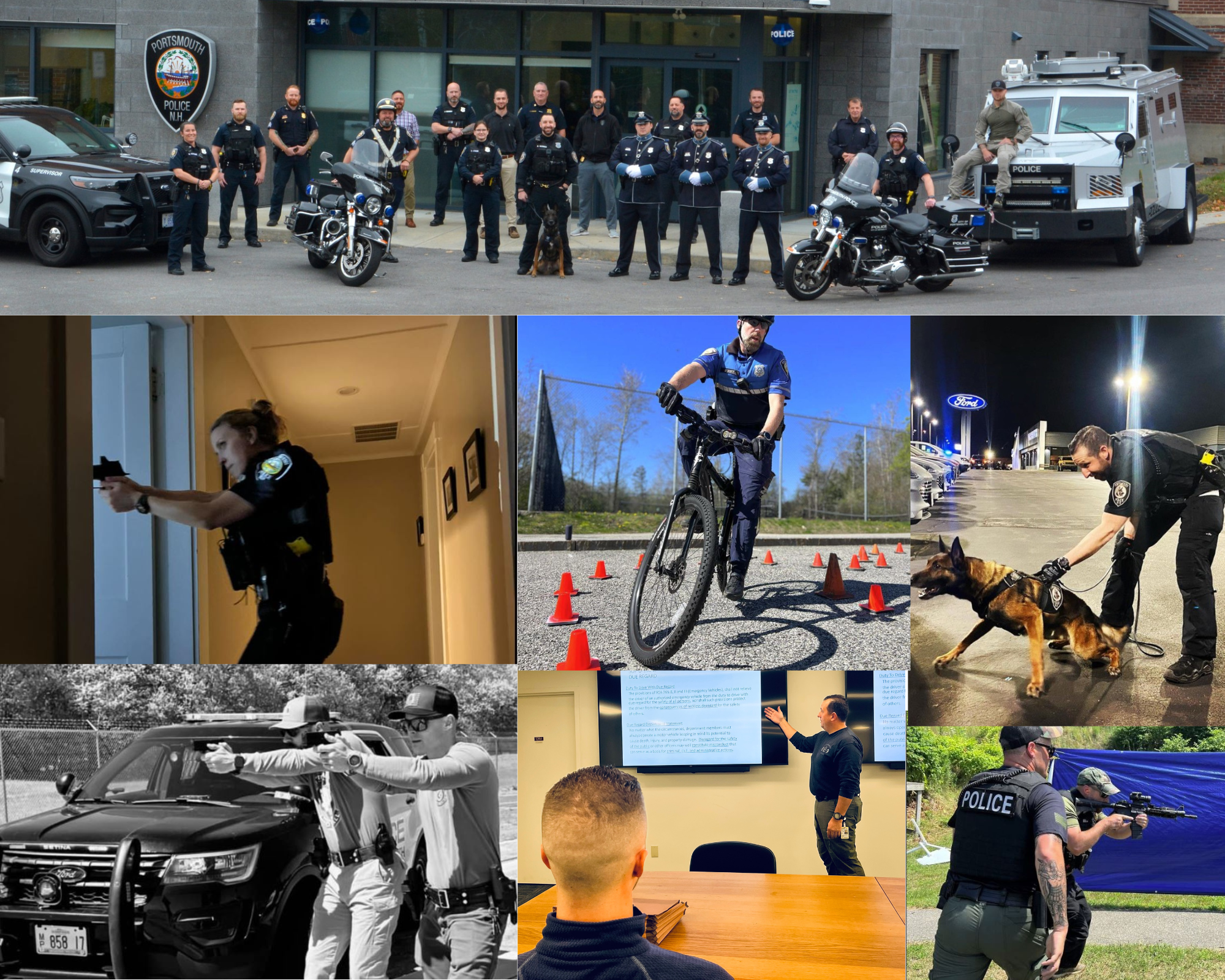 Collage of Training Photos