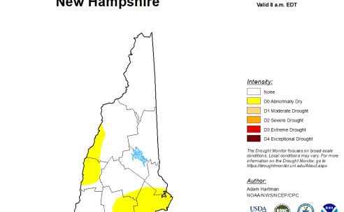 NH Drought map for July 2, 2024